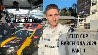 Clio Cup 2024 Barcelona Racing Weekend Part 1 - Adam Sascha
