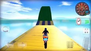 Impossible Motor Bike Stunt 3D Tracks Simulator #Dirt Motor Cycle Racer Game #Bike Games