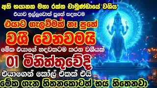🔥 එයා පිස්සුවෙන් වැඳ වැඳ එයි🙏බලගතු චමුණ්ඩා වශී අතිශය භයානකයි✅ෆොන් එක ලගින් තියාගෙනම අහන්නකෝ