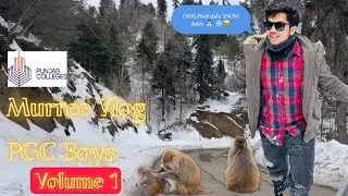 PGC Murree Tour 2k23 ⛰️. First Time See Snow ❄️⛄️. Bohat Maza Aya 🤩