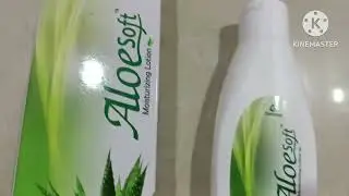 AloeSoft moisturizing body lotion review in marathi