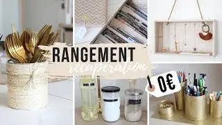 5 astuces/DIY de rangement - spécial RECUPERATION
