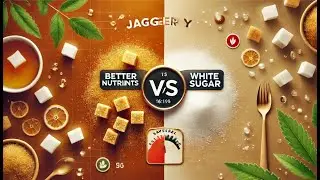 Jaggery vs Sugar: The Sweet Truth (+ Stevia vs Artificial Sweeteners!)