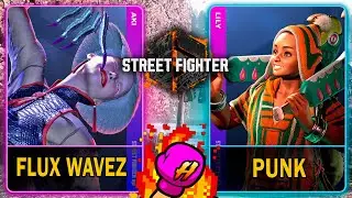 Street Fighter 6 🥊 Flux Wavez (AKI) VS Punk (LILY) 🥊 スト6  🥊 SF6 🥊 4K 60ᶠᵖˢ