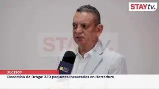 Decomiso de Droga: 330 paquetes incautados en Herradura
