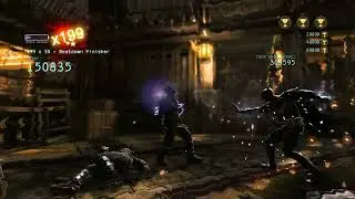 Batman Arkham Origins Taijutsu w/ Hard Mode Modifiers No Damage (Batman)