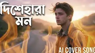 দিশেহারা মন আমার | AI COVER SONG | Bengali AI Track | Emotional Romantic Song