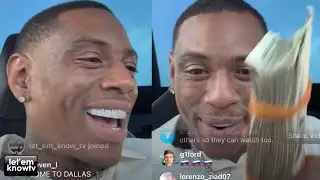 Soulja Boy Debuts A New Look & Orders His Team To Change His Album Cover To Match His Look👀