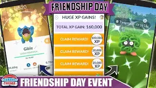 BIG XP GAINS & XL CANDY STRAT *FRIENDSHIP DAY EVENT* - 3X CATCH XP, 40KM TRADE DISTANCE | Pok&eacute;mon GO