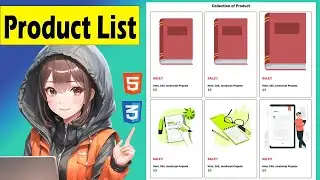 Make Ecommerce Product Page Design for Website Using HTML And CSS l @MultiCoderXOfficial