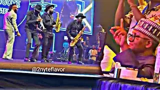 Flavour made Dangote to Dance at Dangote cement award night party 