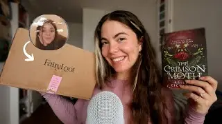 ASMR reader care package unboxing (book bestie&lsquo;s gift!) 🤩💓 *assorted triggers & close whispers*