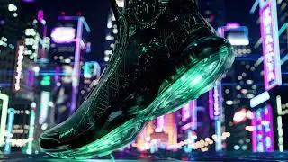 [AI] Cyberpunk Sneaker Vision: Neon Aesthetics Meets Futuristic Design