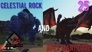 Apex Manticore + Celestial Rock Taming | ARK Primal Fear Hindi Gameplay [EP-25] @rvtrexgaming07 #ark