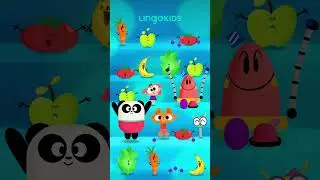 More ABC VEGGIES with @Lingokids #lingokids #forkids #nurseryrhymes #songs #abcd #abcs #shorts