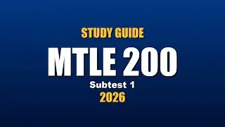 MTLE 200 Study Guide | Special Education Core Skills Subtest 1 | TeacherPreps