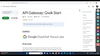 API Gateway: Qwik Start || Лабораторное решение || Google Cloud Arcade 2025
