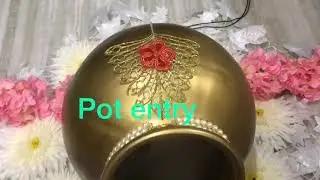 Decorative Flower Pot for Weeding Show 9891478560