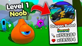 Начинаю заново как НУБ с ОП ДРАКОН в Monster Evolution! (Roblox)