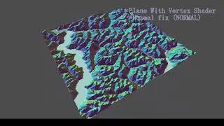 Terrain Generation in Godot Using Vertex Shaders | Test