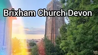 A Walk Around St Mary's Church Brixham Devon England.