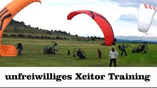 Xcitor sicher Starten und Landen - das unfreiwillige Sicherheitstraining