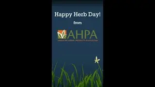 AHPA Celebrates: Herb Day 2021