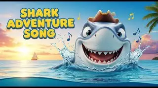 Shark Adventure Song 🎶 | Baby Sharky & Friends | English Kids Music Video