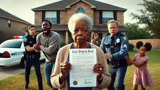 “They Threw a Party After Pushing Grandma Out… But She Returned With the Law!”