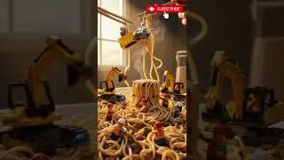 Tiny Worker Lego $ Giant Food #lego #tinyworkers #tinyworld