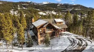 Single-Clip Aerial Video for 16 Oglala Road | Big Sky, Montana