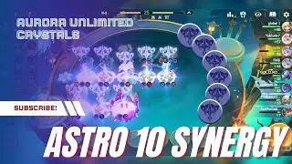 Magic Chess Go Go Aurora: UNSTOPPABLE 10 Astro Power Auto Win Strategy!
