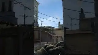 CSGO Inferno Long Smoke from Second Mid Bridge (128T)