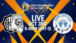 Olimpia Kings v Oberá | Full Basketball Game | Liga Sudamericana de Baloncesto FIBA 2025