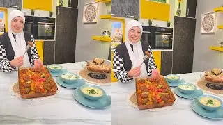 العزومة مع الشيف فاطمة أبو حاتي | صينية كفتة بالبطاطس - شوربة الذرة بالكريمة - كيكة الميل فاي