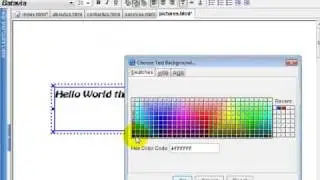 Free Website Course - Adding and Editing Text - Yahoo Site Builder - Help Font Size Color Tutorial