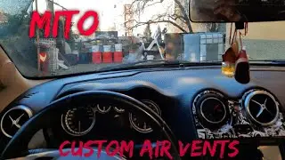 Installing Mercedes A-Class Air Vents [Bocchette dell'aria Mercedes Classe A su Alfa Romeo Mito]