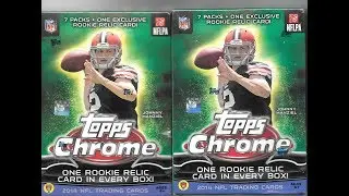 2014 Topps Chrome Football 2 Blaster Box Break #2 / 2 Hits