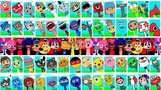 🛑 My Sprunki OC ALL Phases Incredibox Compilation COMPLETE in real ❤️ #incredibox #sprunkioc