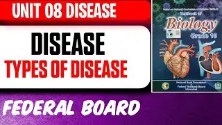 Disease and Types of Disease Unit 8 Disease Class 10 Biology Federal Board 