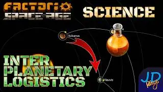 Metallurgic Science & Inter Planetary Logistics ⚙️ Factorio Space Age 🚀 Ep16 🏭 Tutorial, Lets Play