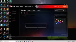 How to use msi mystic light
