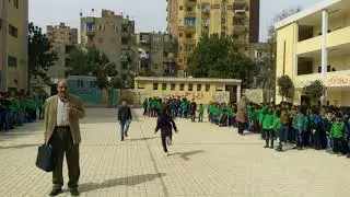 مدرسة التحرير  ب خطة الاخلاء