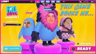 YOO THIS GAME GOT ME MAD !!! ( Fall Guys )