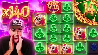 INSANE BONUS WINS ON MUERTOS MULTIPLIER MEGAWAYS!! MASSIVE MULTIS)