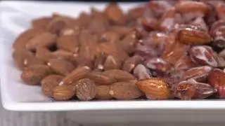 Squirrel Brand (3) 1 lb. Tins White Fudge Butter Toffee Almonds on QVC