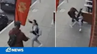 Video shows woman taken out by man illegally riding scooter on SF sidewalk | EXCLUSIVE