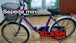 Tutorial mengecat ulang sepeda mini klasik lembayung ungu