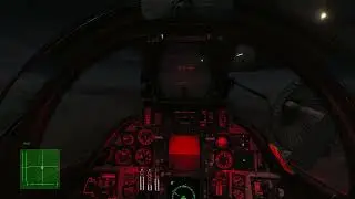 DCS F-14B Tomcat - Night Air-to-Air Refueling - first attempts 