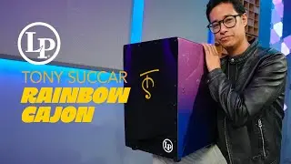 Go next generation with a Tony Succar Rainbow Cajon (LP4510-TS)